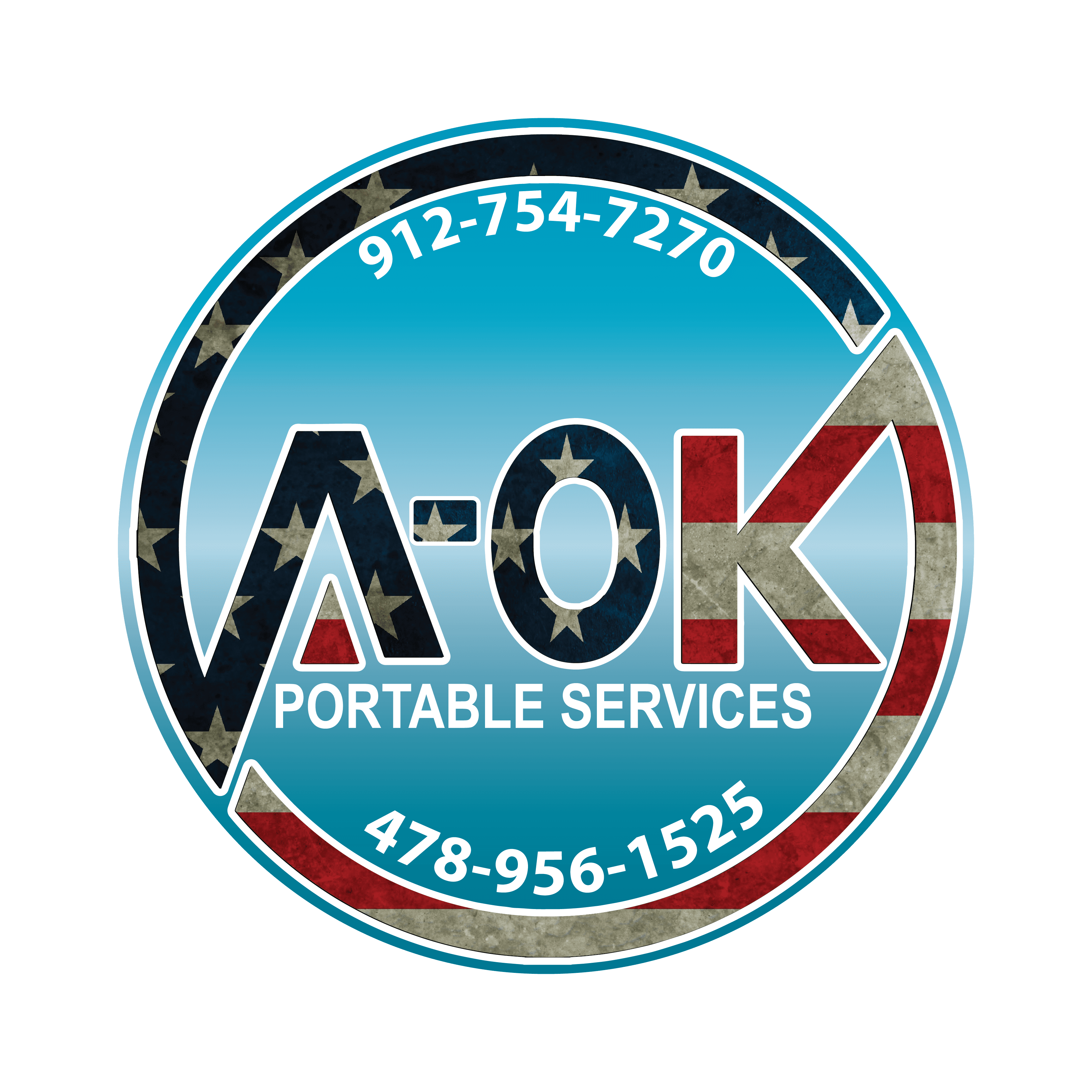 A-OK Portable Services logo